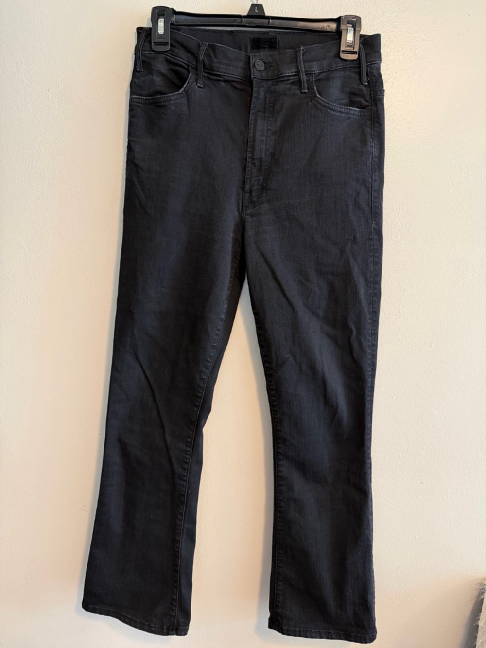 Mother The Hustler Ankle Jeans Not Guilty size 28 black